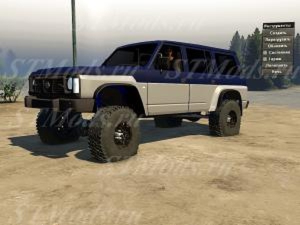Nissan Patrol GQ - LWB 1993версия 02.05.16 для SpinTires (v03.03.16)