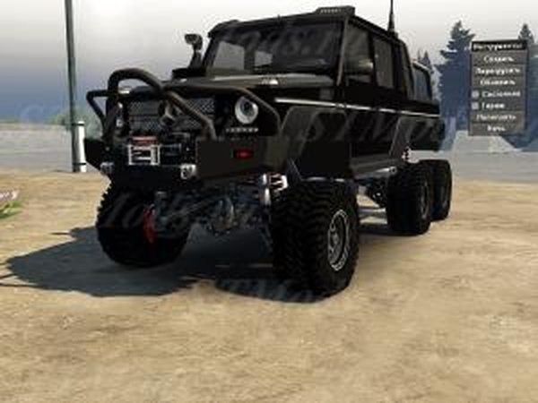 Mercedes G65 AMG (6x6)версия 1.0 для SpinTires (v03.03.16)