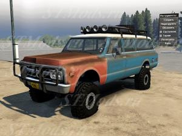 GMC Suburban 1972версия 1.1 для SpinTires (v03.03.16)
