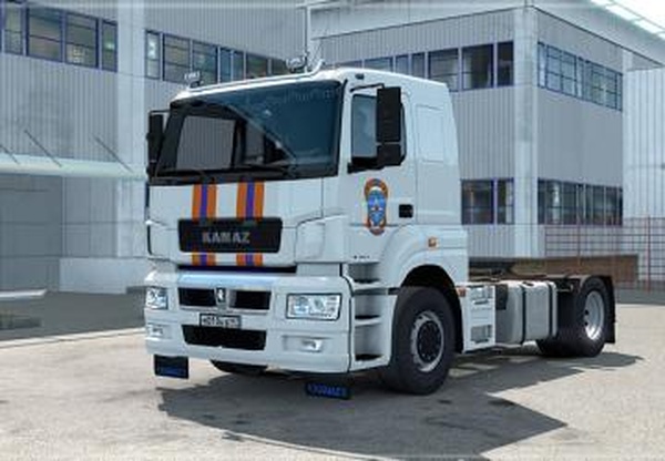 Скин MCHS для Kamaz 5490 Neo/652066версия 1.0 для Euro Truck Simulator 2 (v1.35.x, 1.36.x)