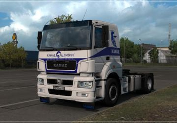 Скин Kamaz Lizing для Kamaz 5490 Neo/652066v1.0 для Euro Truck Simulator 2 (v1.36.x)