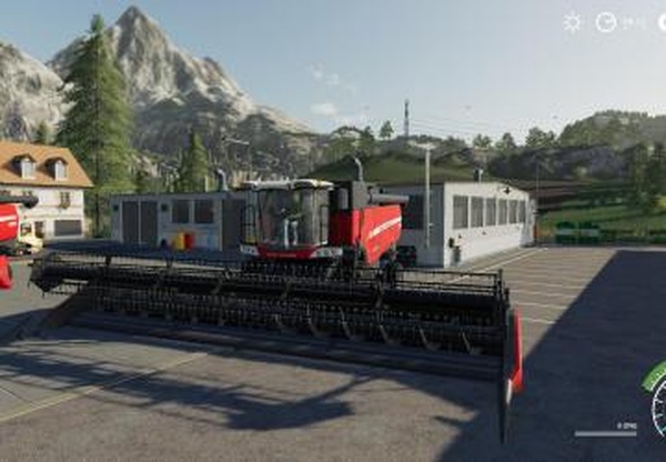 Massey Ferguson Delta 9380версия 1.0 для Farming Simulator 2019