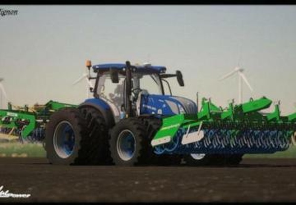 New HOLLAND T6 SERIESверсия 1.0 для Farming Simulator 2019