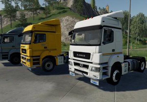 КамАЗ-5490версия 2.0 для Farming Simulator 2019 (v1.5.x)