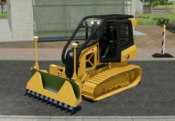 CAT D123версия Beta для Farming Simulator 2022