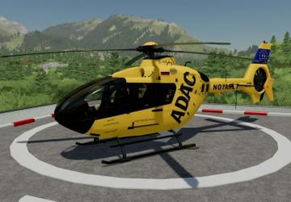 ADAC Eurocopter EC135версия 1.0.0.0 для Farming Simulator 2022