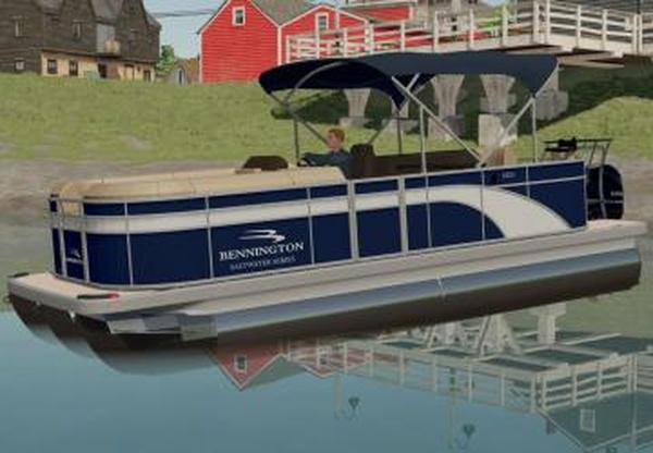 Bennington pontoon boatверсия 2.0.0.1 для Farming Simulator 2022