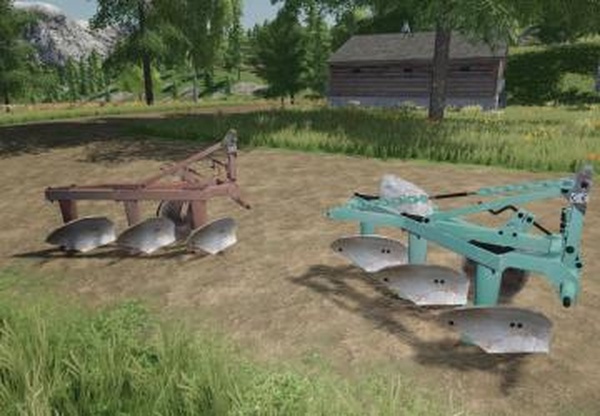 3 furrow plowsверсия 1.0.0.0 для Farming Simulator 2022
