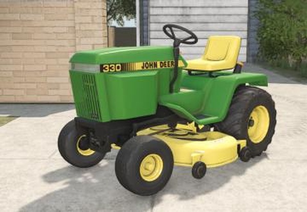John Deere 330 Lawn Mowerверсия 1.0.0.0 для Farming Simulator 2022