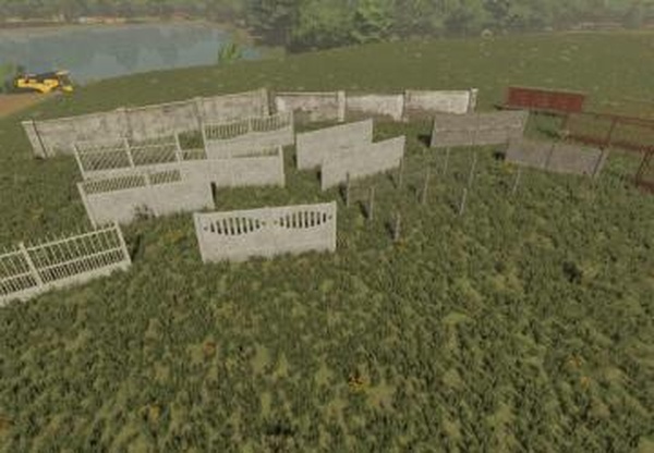 Pack Of Fencesверсия 1.0.0.0 для Farming Simulator 2022