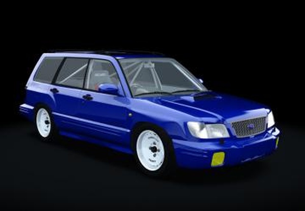 Subaru Forester SF Sunday (WEDS Albino rims)v1.0 для Assetto Corsa