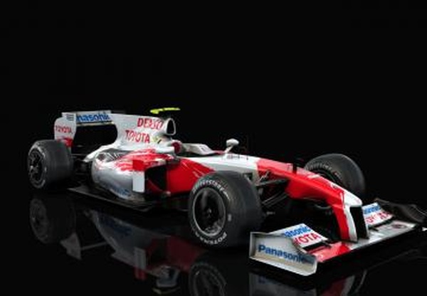 Toyota TF109версия 1.3 для Assetto Corsa