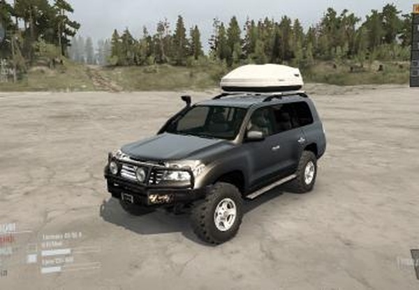 Toyota Land Cruiser 200версия 1.2 для Spintires: MudRunner (v29.01.18-18/03/06)