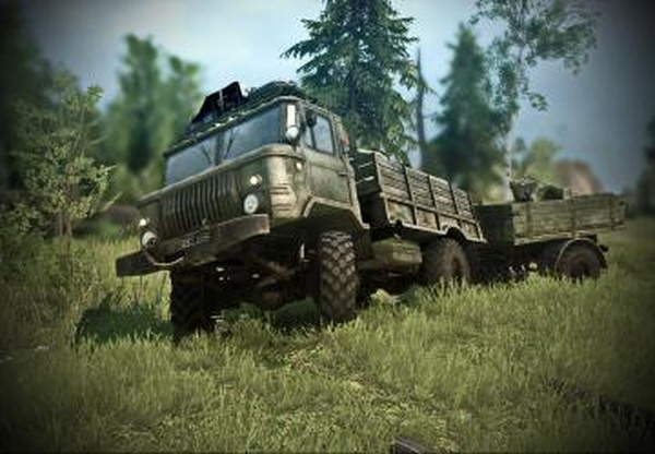 Газ-66версия 05.04.18 для Spintires: MudRunner (v29.01.18-18/03/06)