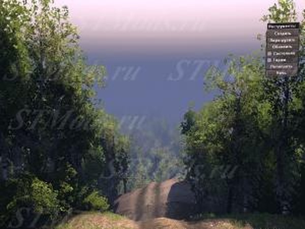 Карта «Longhaul a logging map wip»версия 1 для SpinTires (v03.03.16)