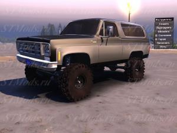 Chevy K5 Blazer 1975версия 1 для SpinTires (v03.03.16)