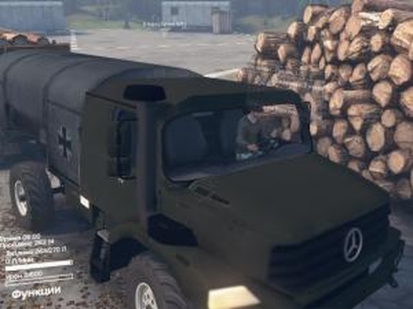 Mercedes Benz Zetros 1833версия 01.05.16 для SpinTires (v03.03.16)