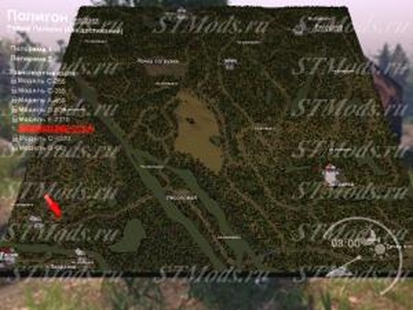Карта «Mudgett»версия 1 для SpinTires (v03.03.16)
