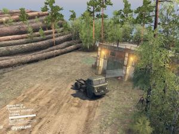 Карта «Змея»версия 2 для SpinTires (v03.03.16)