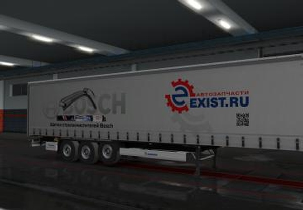 Скин «Exist»версия 1.0 для Euro Truck Simulator 2 (v1.35.x, 1.36.x)