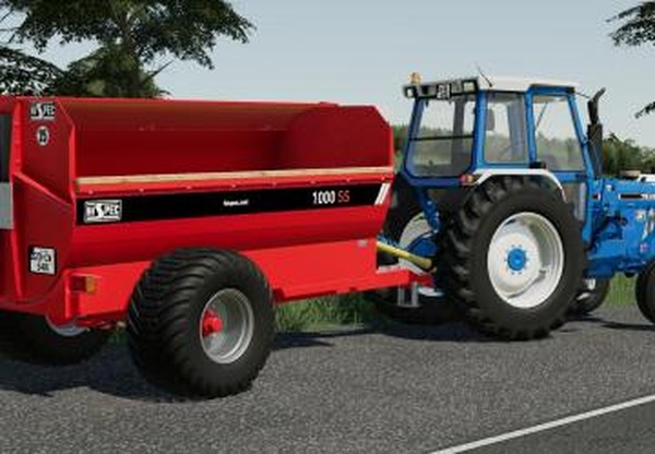 HiSpec 1000 Side Spreaderверсия 1.0 для Farming Simulator 2019