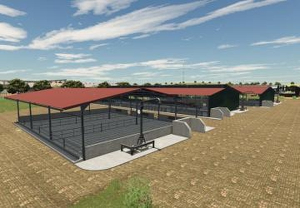 Cattle Pens For Beef Cattleверсия 1.0.0.0 для Farming Simulator 2025