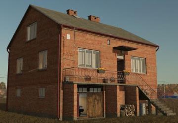 Polish Brick Houseверсия 1.0.0.0 для Farming Simulator 2025