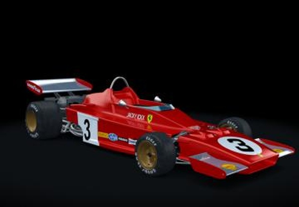 Ferrari 312B3версия 1.0 для Assetto Corsa