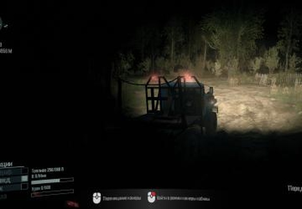 Тёмная ночьверсия 1 для Spintires: MudRunner (v29.01.18)