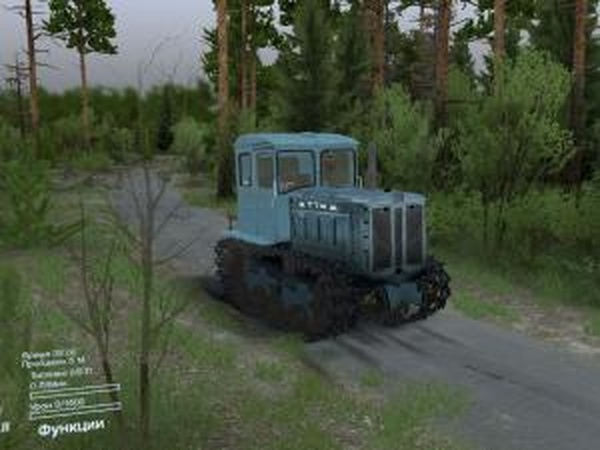 Трактор Т-74версия 1.7 для SpinTires (v03.03.16)