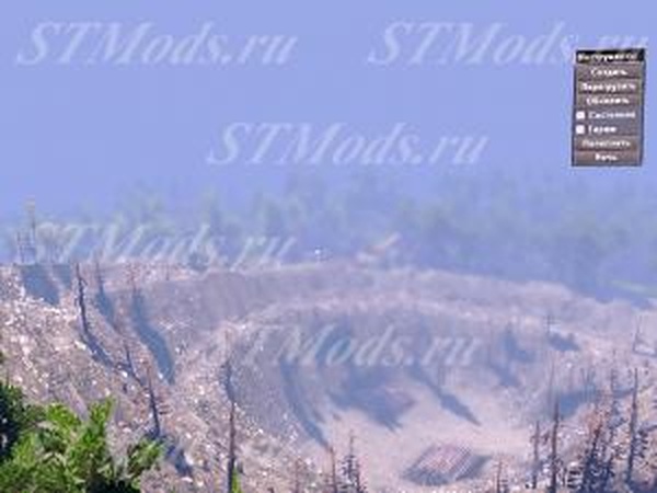 Карта «Open pit mine»версия 1 для SpinTires (v03.03.16)