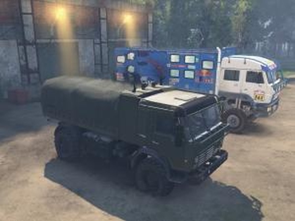 Камаз-4911/635050версия 28.04.16 для SpinTires (v03.03.16)