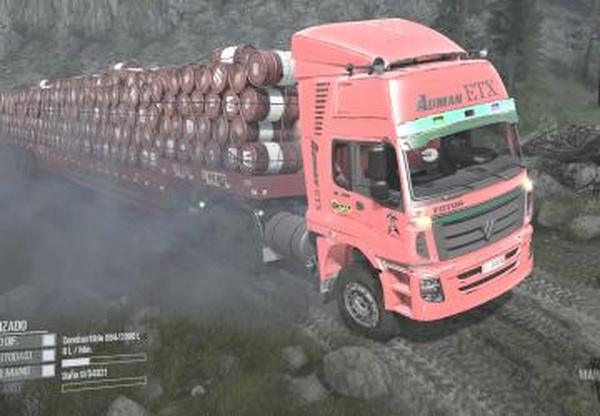 Foton Auman ETX 9версия 1 для Spintires: MudRunner (v29.01.18)