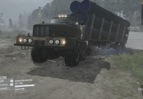 НАМИ-0127 SVверсия 1 для Spintires: MudRunner (v29.01.18)