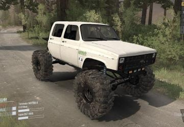 Chevrolet K30 Cumminsверсия 3 для Spintires: MudRunner (v29.01.18)