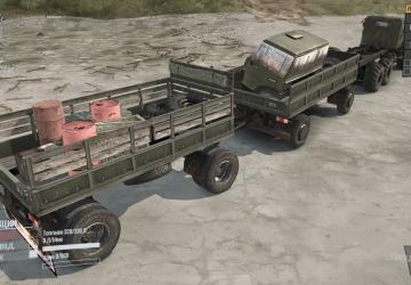 Два Прицепаверсия 1 для Spintires: MudRunner (v29.01.18)