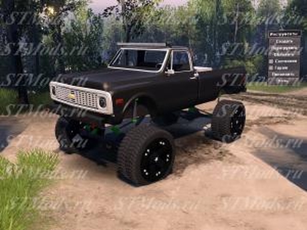 Chevy K10 Race 1971версия 27.04.16 для SpinTires (v03.03.16)