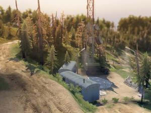 Карта «Тунгусский кратер»версия VK для SpinTires (v03.03.16)