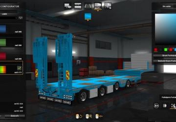 Vang’s ownable and paintable trailerверсия 1.0 для Euro Truck Simulator 2 (v1.35.x, - 1.37.x)