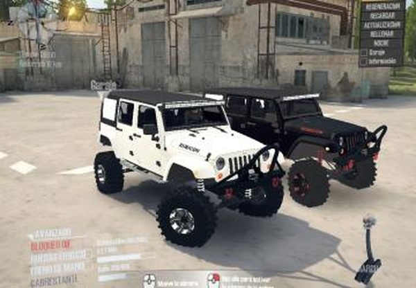 Jeep Wrangler Rubiconверсия 1.0 для Spintires: MudRunner (v29.01.18)