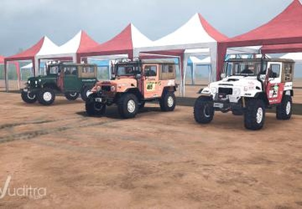 Toyota FJ40 Soft Top «Serigala Militia»версия 1.02 для Spintires: MudRunner (v29.01.18)