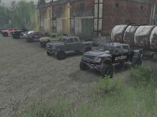 Карта «Nix-Trax 4X»версия 25.04.16 для SpinTires (v03.03.16)