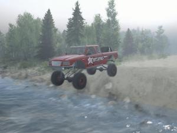 Карта «Nix-River Run»версия 25.04.16 для SpinTires (v03.03.16)