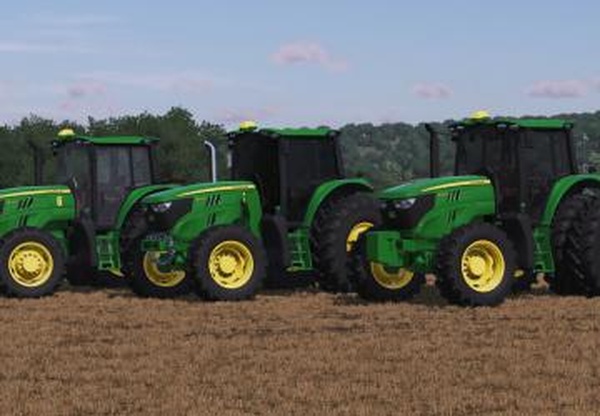 John Deere 6Mверсия 2.0.0.0 для Farming Simulator 2022