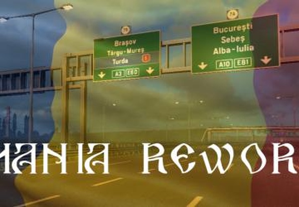 Romania Reworkedверсия 1.2 для Euro Truck Simulator 2 (v1.36.x)