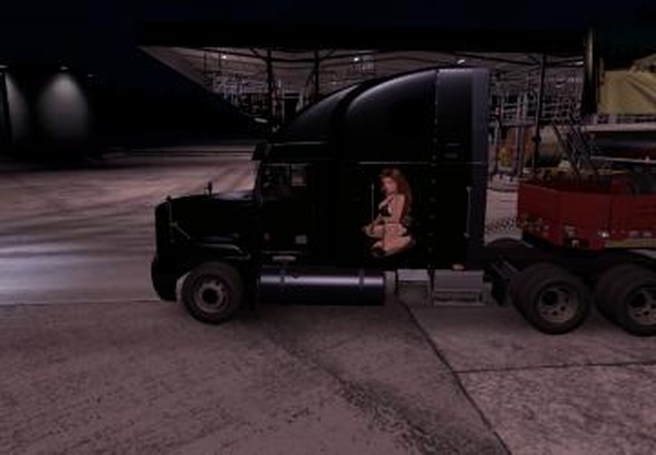 Скин «Diva» для Freightliner FLDверсия 1.0 для Euro Truck Simulator 2 (v1.35.x, 1.36.x)