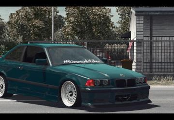 BMW E36версия 1.0 для Euro Truck Simulator 2 (v1.35.x, 1.36.x)