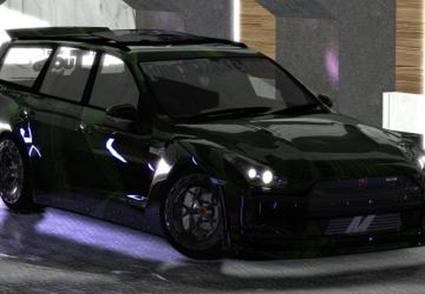 Nissan Stagea R35 GTR Drift spec. Stage 3v- для Assetto Corsa
