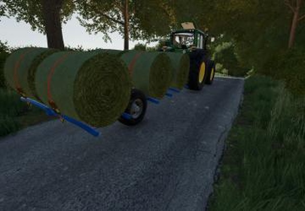 Round Bale Trailerверсия 1.0.0.0 для Farming Simulator 2022