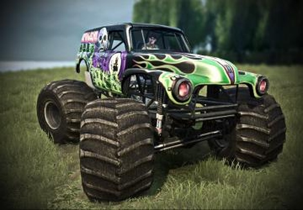 Pastana и Grave Digger Monster Trucksверсия 26.03.18 для Spintires: MudRunner (v29.01.18)
